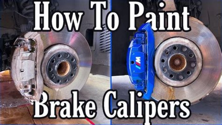Can I paint brake calipers?