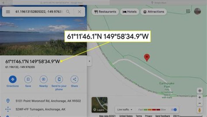 Can you put in GPS coordinates in Google Maps?