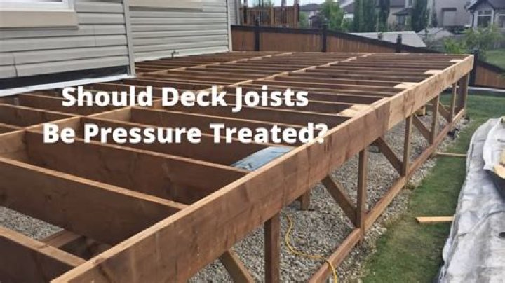 Do floor joists need to be treated?