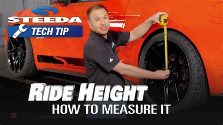 How do I measure my ride height?