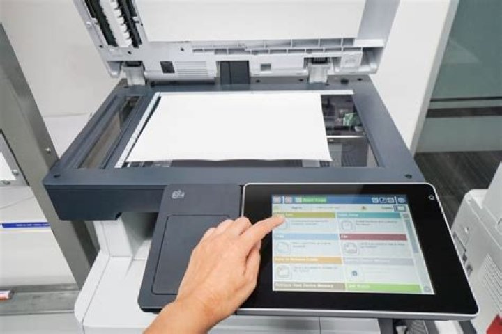 How do I scan a document to an email?