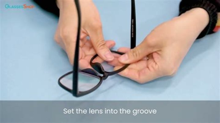 How do you remove Persol lenses?