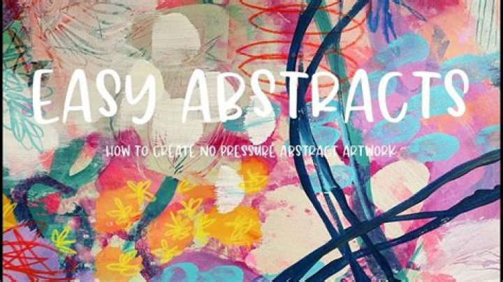 How do you start an abstract drawing?