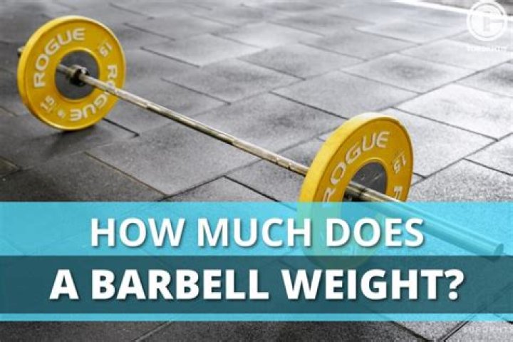 How much does a barbell weigh lbs