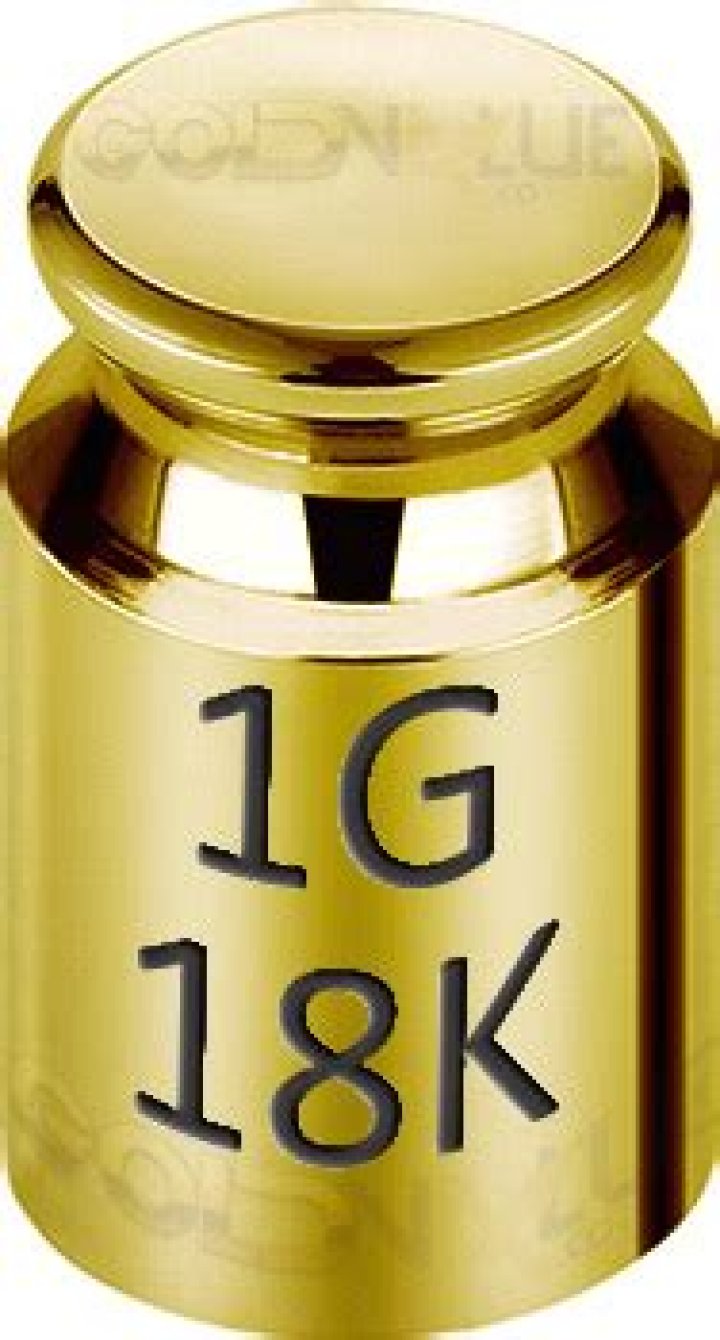 How much is 18k gold worth per gram?