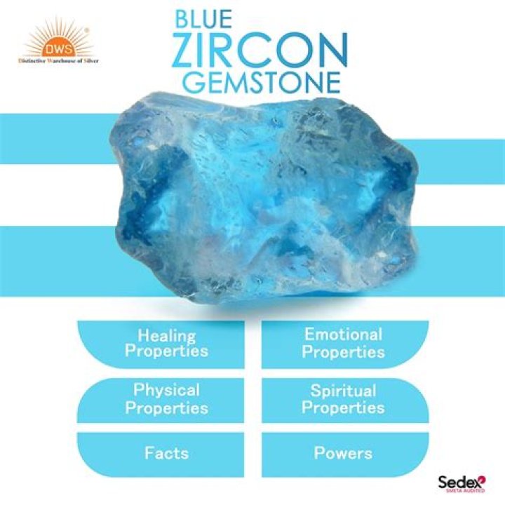 Is blue zircon a natural stone?