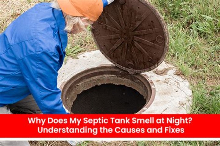 What causes septic tank smell in house