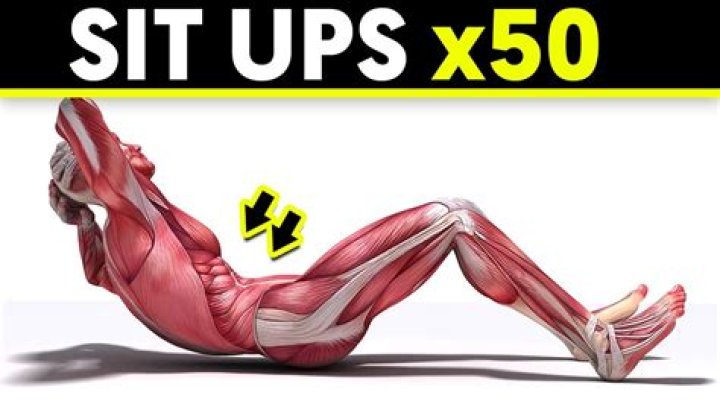 What happens if you do 50 crunches a day?