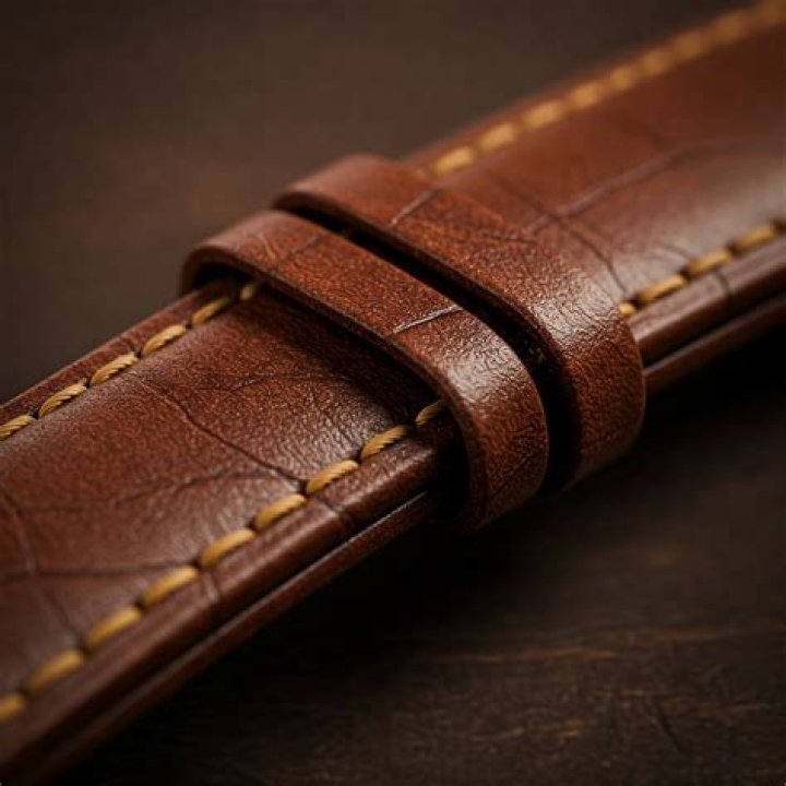 What is strap leather