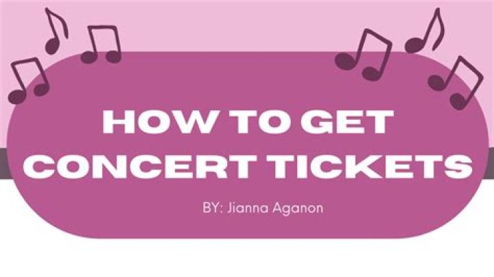 What is the best website to get concert tickets?