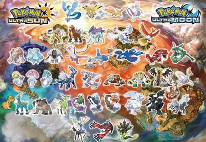 What Legendaries are in ultra sun?